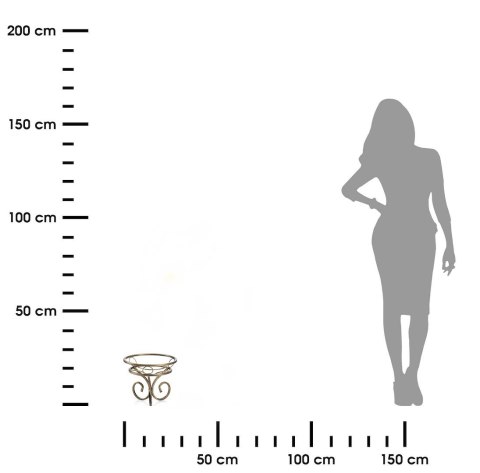 Kwietnik na jedną donicę Ronnie złoty