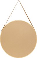 Lustro ścienne okrągłe 50cm Marron