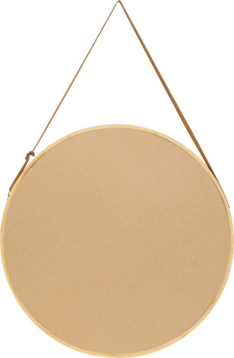 Lustro ścienne okrągłe 50cm Marron
