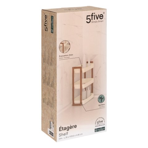 Półka łazienkowa 3-poziomowa Natureo1