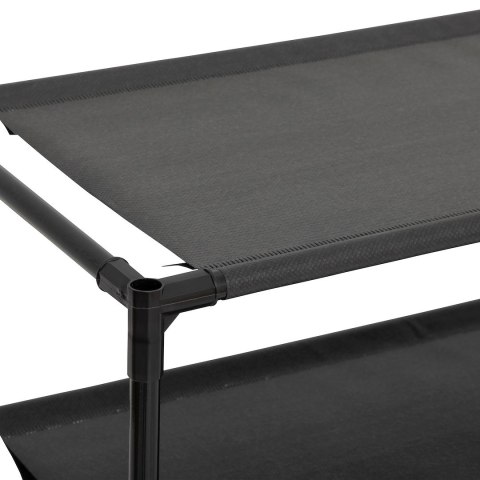 Półka na buty 3-poziomy czarna Intissa