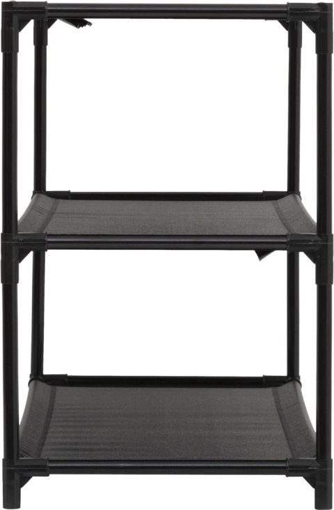 Półka na buty 3-poziomy czarna Intissa