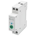 Przekaźnik 63A na szynę DIN z licznikiem energii elektrycznej | eWeLink od Sonoff | Wi-Fi | Dioda LED