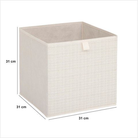 Pudełko do przechowywania Tweed Beige