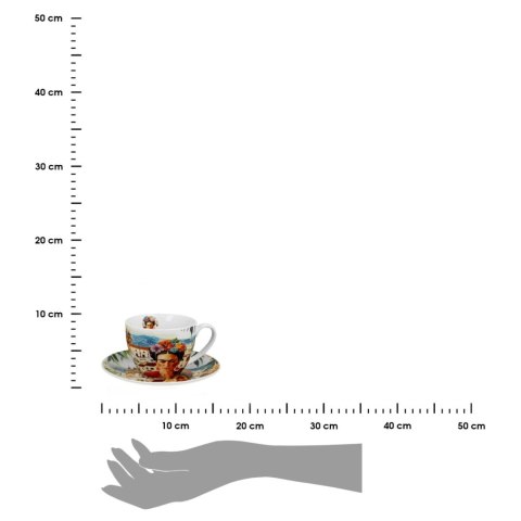 Zestaw 2 filiżanek Mexican Art Frida 270 ml