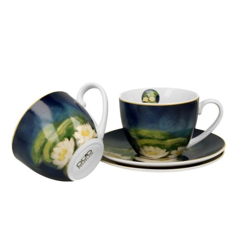 Zestaw 2 filiżanek Monet Nenufars 270 ml