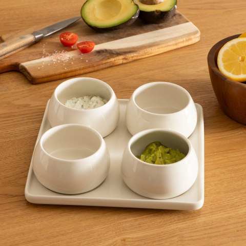 Zestaw do serwowania przekąsek 5el Nora