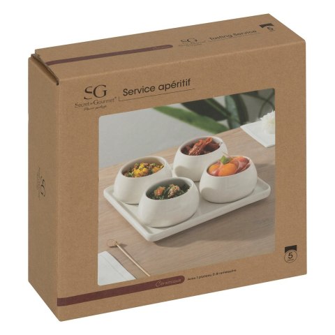 Zestaw do serwowania przekąsek 5el Nora