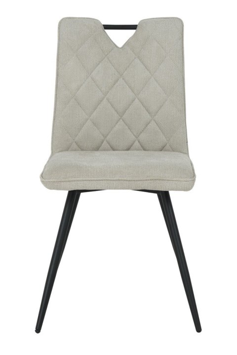 2 krzesła tapicerowane DALIA beżowe