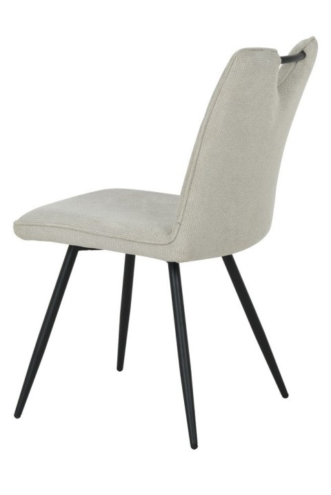 2 krzesła tapicerowane DALIA beżowe