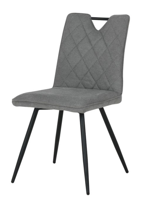 2 krzesła tapicerowane DALIA szare