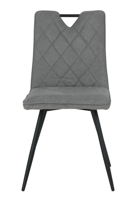 2 krzesła tapicerowane DALIA szare