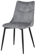 2 krzesła tapicerowane IVY ciemnoszare