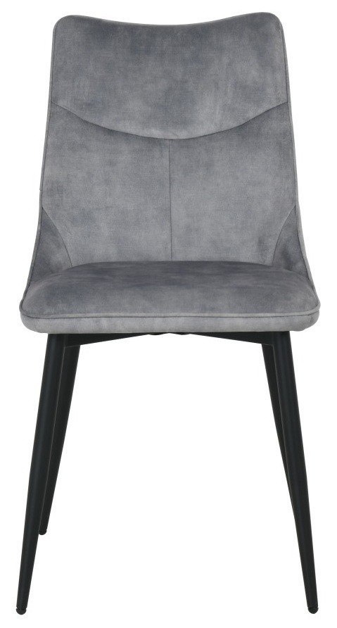 2 krzesła tapicerowane IVY ciemnoszare