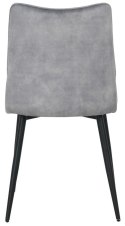 2 krzesła tapicerowane IVY ciemnoszare