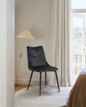 2 krzesła tapicerowane IVY czarne
