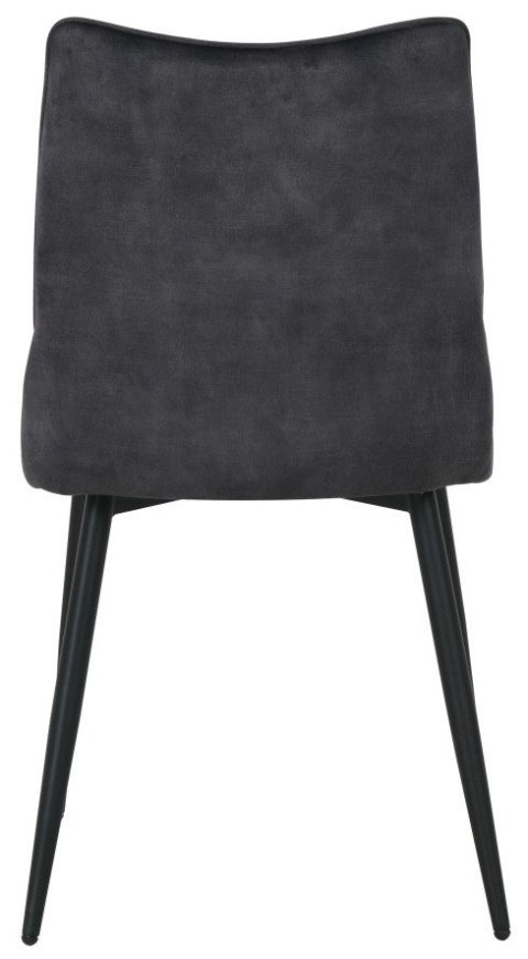 2 krzesła tapicerowane IVY czarne