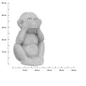 Dekoracyjna figura ogrodowa Małpa Sohel2