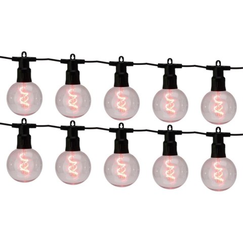 GIRLANDA OGRODOWA PARTY LIGHT 10LED G80 MULTIKOLOR