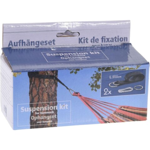 PASY TAŚMY UCHWYTY KARABIŃCZYKI ZAWIESZENIE MOCOWANIE DO HAMAKA HUŚTAWKI PROGARDEN