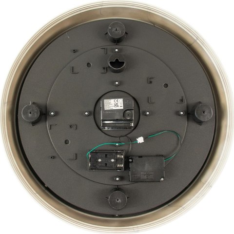 ZEGAR ŚCIENNY OBROTOWY MECHANIZM 38CM CAPPUCCINO