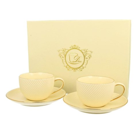 Zestaw 2 filiżanek Ecru Ice Cream 220 ml