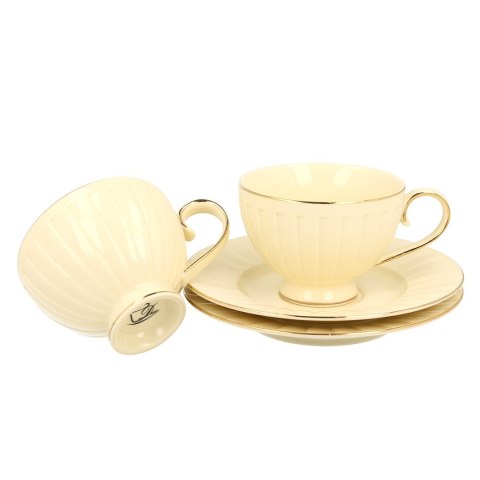 Zestaw 2 filiżanek Ecru Nina 220 ml