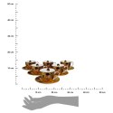 Zestaw 6 filiżanek Klimt Pocałunek 250 ml