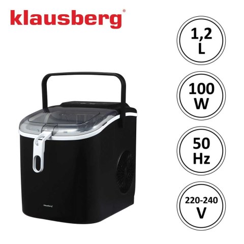 AUTOMATYCZNA KOSTKARKA DO LODU 1,2L 100W KLAUSBERG KB-7882