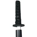 Drewniana Katana Miecz Do Zabawy Treningu Rekwizyt Czarny 70cm