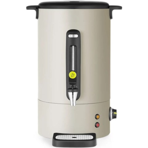 Warnik do wody grzanego wina z kranem tacką ociekową UNIQ 16 l 1650 W - jasnoszary