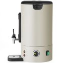 Warnik do wody grzanego wina z kranem tacką ociekową UNIQ 16 l 1650 W - jasnoszary