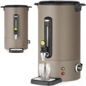 Warnik do wody grzanego wina z kranem tacką ociekową UNIQ 16 l 1650 W - taupe