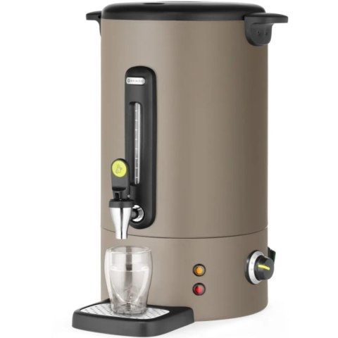 Warnik do wody grzanego wina z kranem tacką ociekową UNIQ 16 l 1650 W - taupe