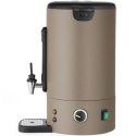 Warnik do wody grzanego wina z kranem tacką ociekową UNIQ 16 l 1650 W - taupe