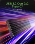 Obudowa IB-1917M-C32a NVMe USB 3.2 Gen 2x2, 20 Gbit/s