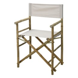 Krzesło reżyserskie z bambusa