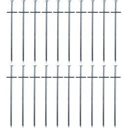ŚLEDZIE DO NAMIOTU 23CM KPL. 20SZT METAL W WALIZCE REDCLIFFS