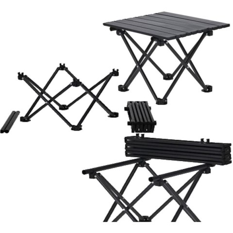 ZESTAW TURYSTYCZNY SKŁADANY 3W1 STOLIK I 2 KRZESŁA REDCLIFFS BEŻOWY