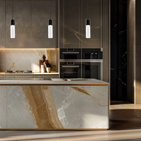 Lampa wisząca RICKY Czarna 1xGU10 5,8cm