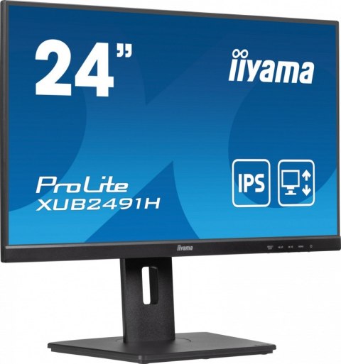 Monitor 24 cale XUB2491H-B1 IPS, HDMI, DP, HAS, Pivot