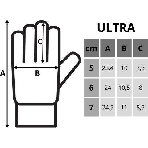 RĘKAWICE BRAMKARSKIE ENERO ULTRA R.7
