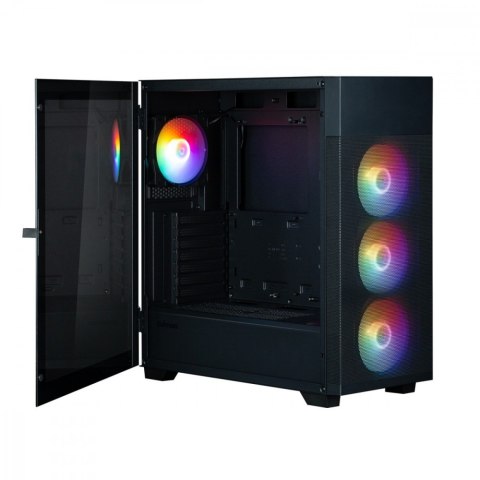 Obudowa S5 NEO Black ATX Mid Tower FRGB Fan x4