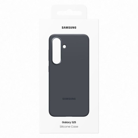 Etui silikonowe plecki Samsung Silicone Case do Samsung Galaxy S25 - czarne