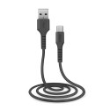 Kabel przewód USB-A - Micro-USB 1m - czarny