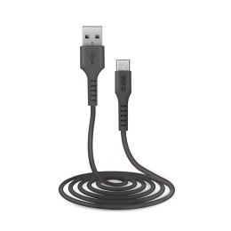 Kabel przewód USB-A - Micro-USB 2m - czarny