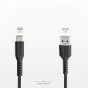 Kabel przewód USB-A - USB-C 1.5m - czarny