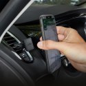 Magnetyczny uchwyt samochodowy na smartfona do kratki nawiewu - czarny