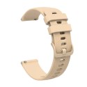 Pasek silikonowy do smartwatcha Huawei Watch GT2/GT3 42mm - beżowy