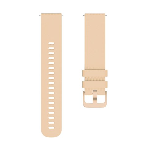 Pasek silikonowy do smartwatcha Huawei Watch GT2/GT3 42mm - beżowy